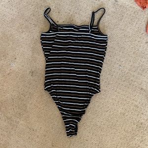 Stripped bodysuit